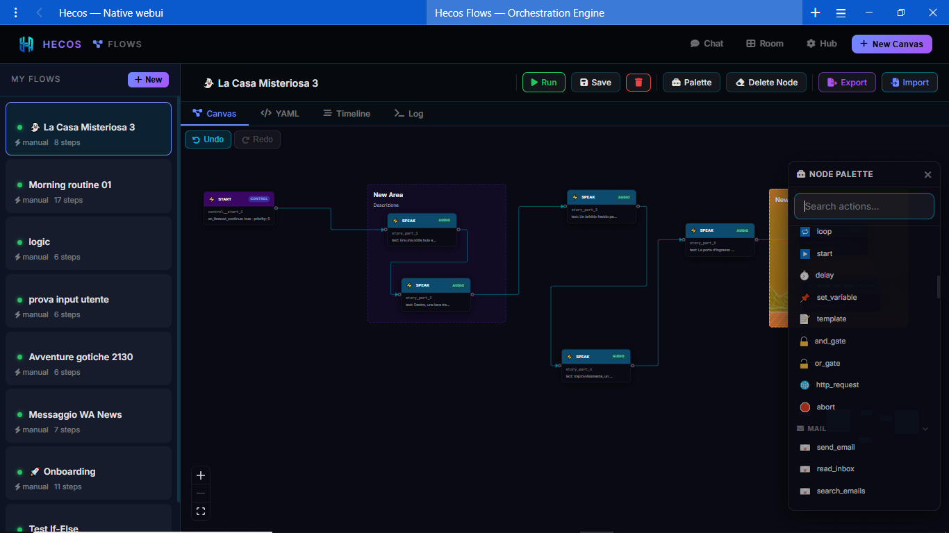Flows Canvas