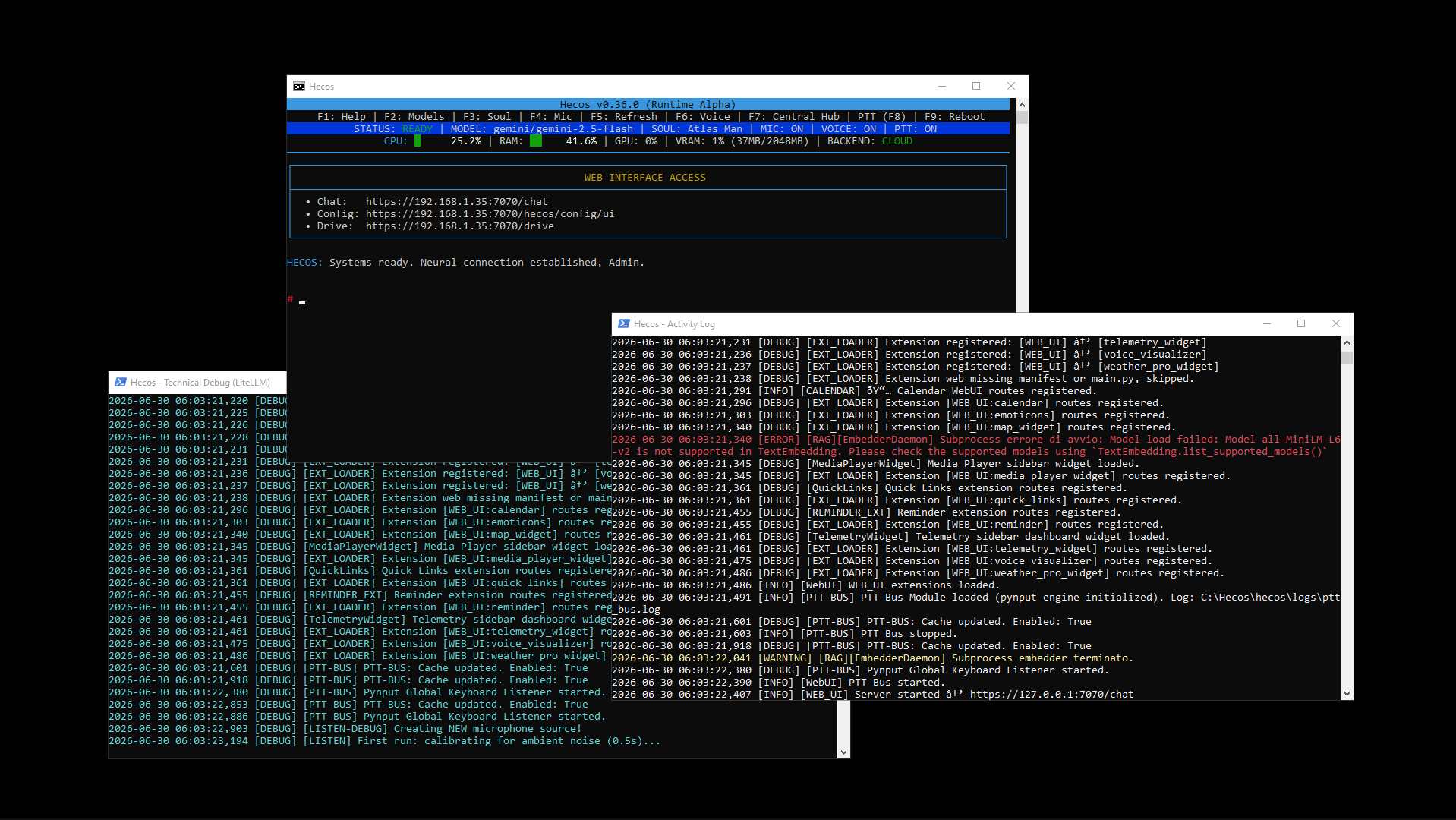 Hecos Core CLI